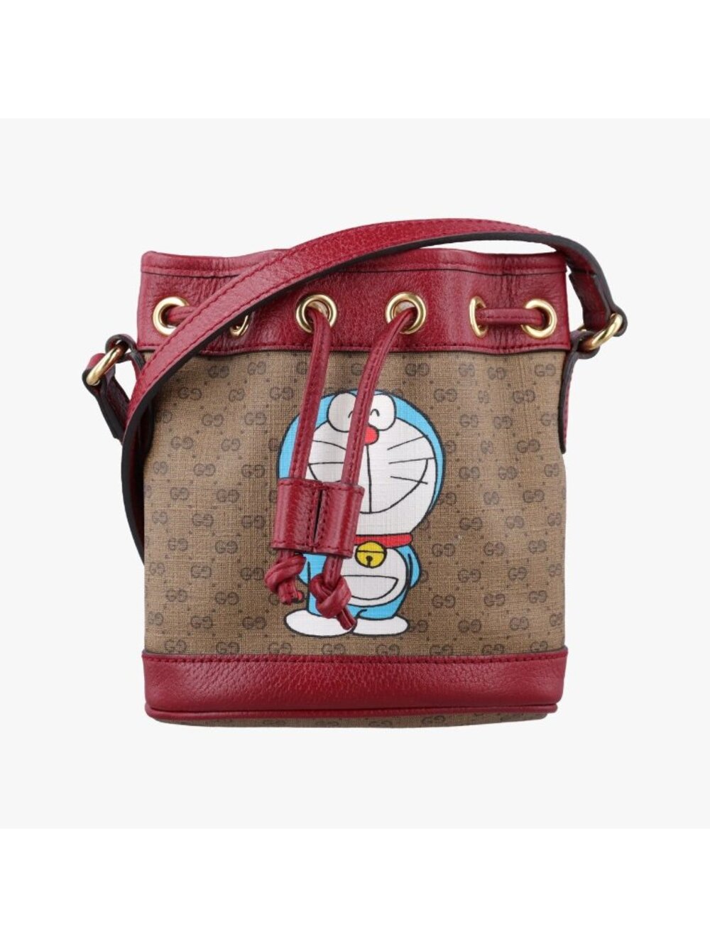 Gucci Doraemon Collaboration Multicolor Shoulder Bag